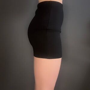 Sunday Best Black Mini Skirt
